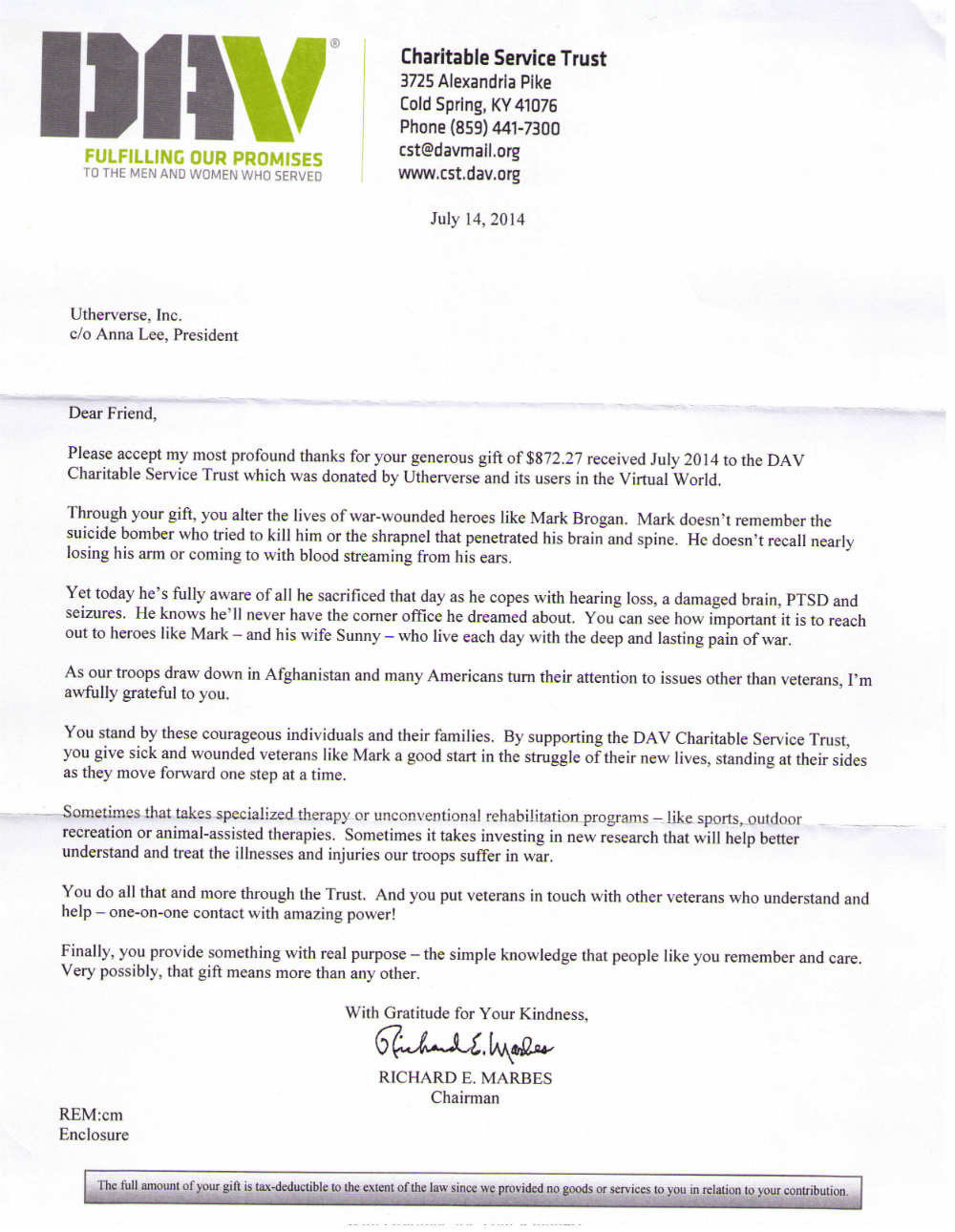 Charity Letters Humanitarian Act And Cause Support Utherverse Forum 